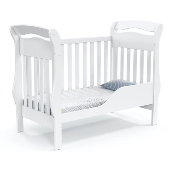Bambini Crib Bright White