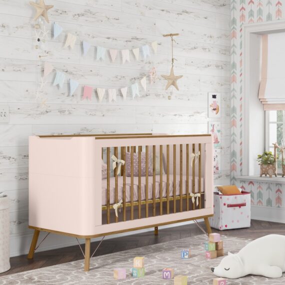 Albi Crib Roseeco Wood