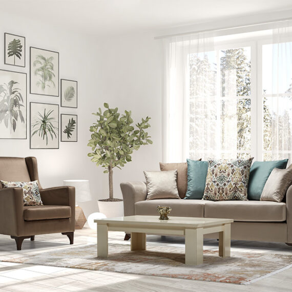 Angelic Sofa Set 3+3+1+1